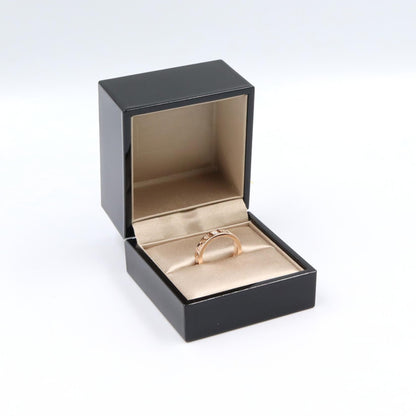 BVLGARI B-zero1 Essential 1PD K18PG Diamond Ring Size JP 11