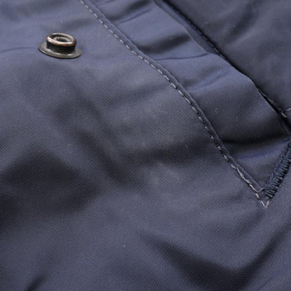 ALPHA MA-1 Nylon Flight Bomber Jacket Navy Size M