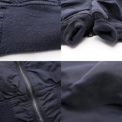 ALPHA MA-1 Nylon Flight Bomber Jacket Navy Size M