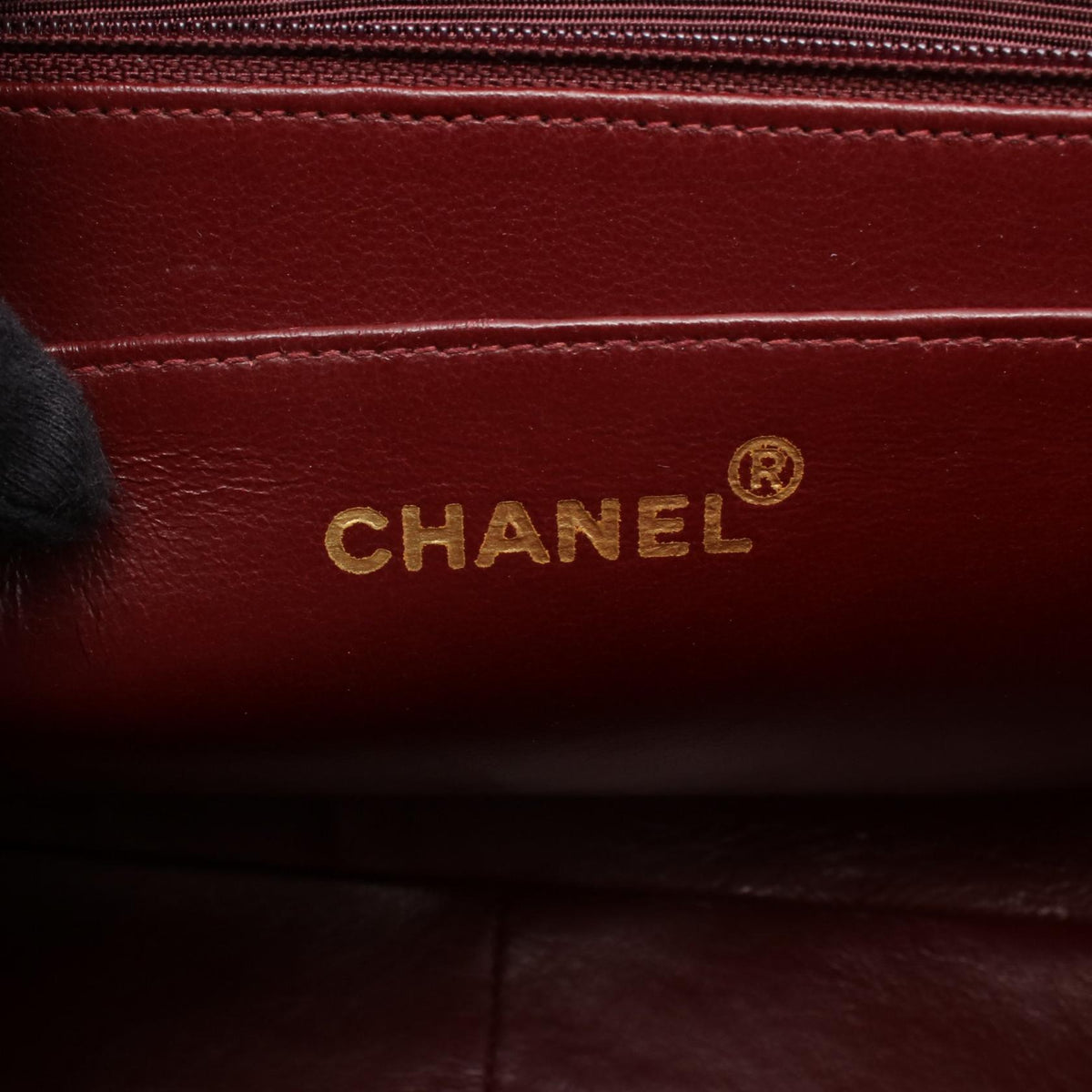 CHANEL Matelasse 34 Lambskin Bag Black