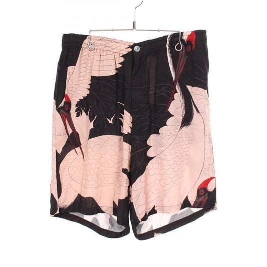 BUDSPOOL BUDSPOOL x BUDSPOOL x GAKKIN Red-Eyed Crane Rayon Pants Size XL