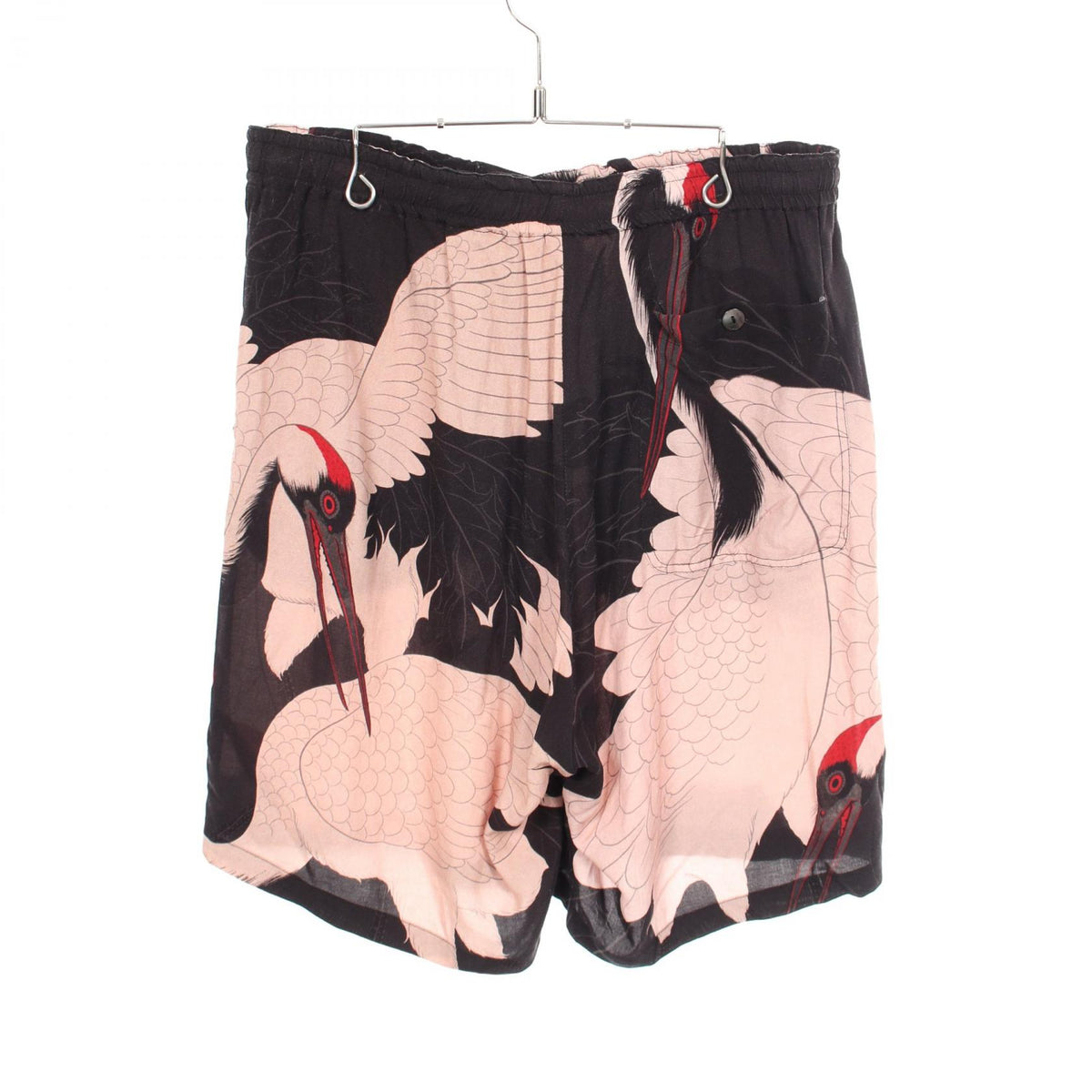 BUDSPOOL BUDSPOOL x BUDSPOOL x GAKKIN Red-Eyed Crane Rayon Pants Size XL