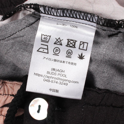 BUDSPOOL BUDSPOOL x BUDSPOOL x GAKKIN Red-Eyed Crane Rayon Pants Size XL