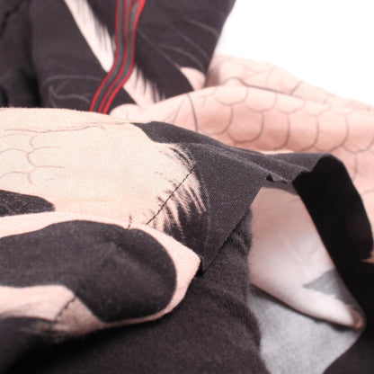 BUDSPOOL BUDSPOOL x BUDSPOOL x GAKKIN Red-Eyed Crane Rayon Pants Size XL