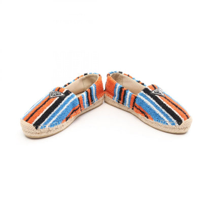 PRADA 22SS Multi Terry Cloth Espadrille Slip-Ons Size 36