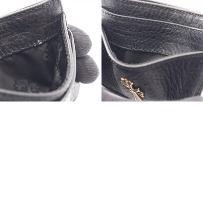 CHROME HEARTS CH Cross Leather Card Holder Card Case