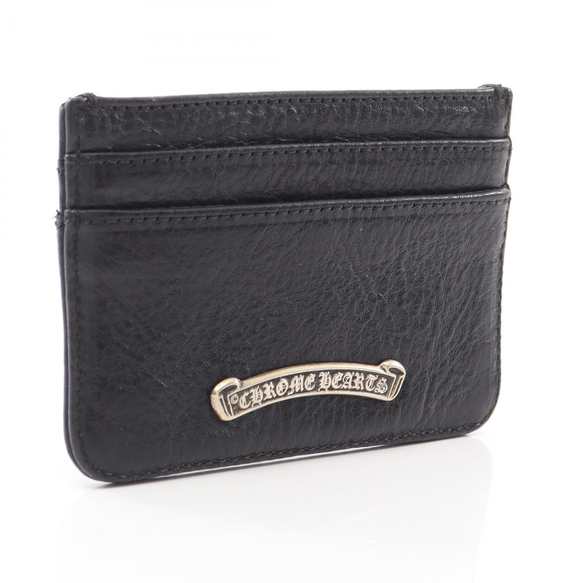 CHROME HEARTS CH Cross Leather Card Holder Card Case