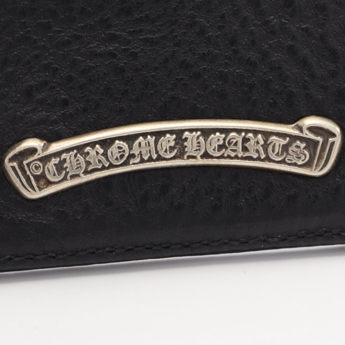 CHROME HEARTS CH Cross Leather Card Holder Card Case
