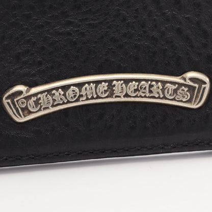CHROME HEARTS CH Cross Leather Card Holder Card Case