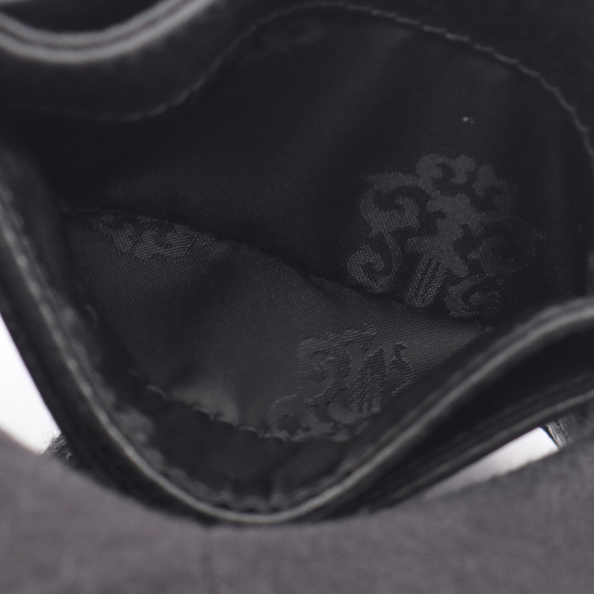 CHROME HEARTS CH Cross Leather Card Holder Card Case