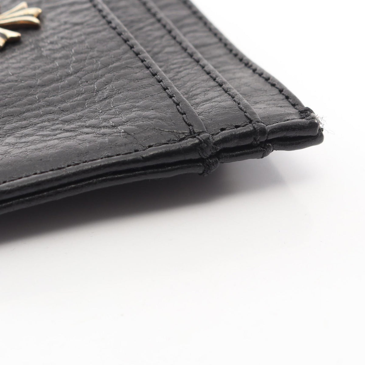 CHROME HEARTS CH Cross Leather Card Holder Card Case
