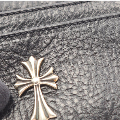CHROME HEARTS CH Cross Leather Card Holder Card Case