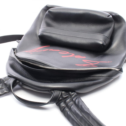 BALENCIAGA Everyday Backpack Black Red