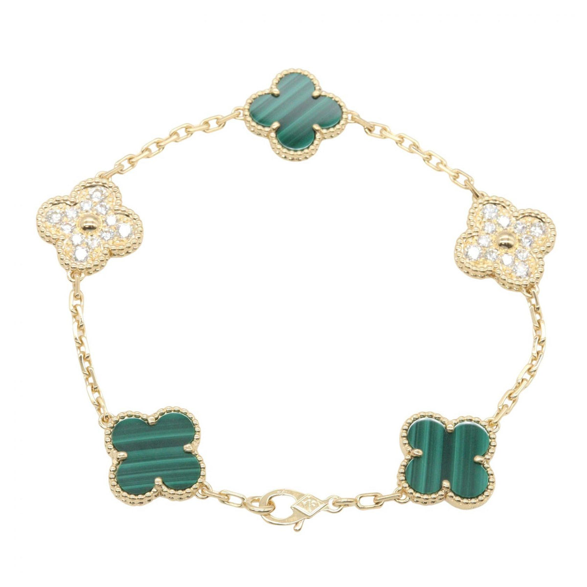 Van Cleef & Arpels Malachite Bracelet