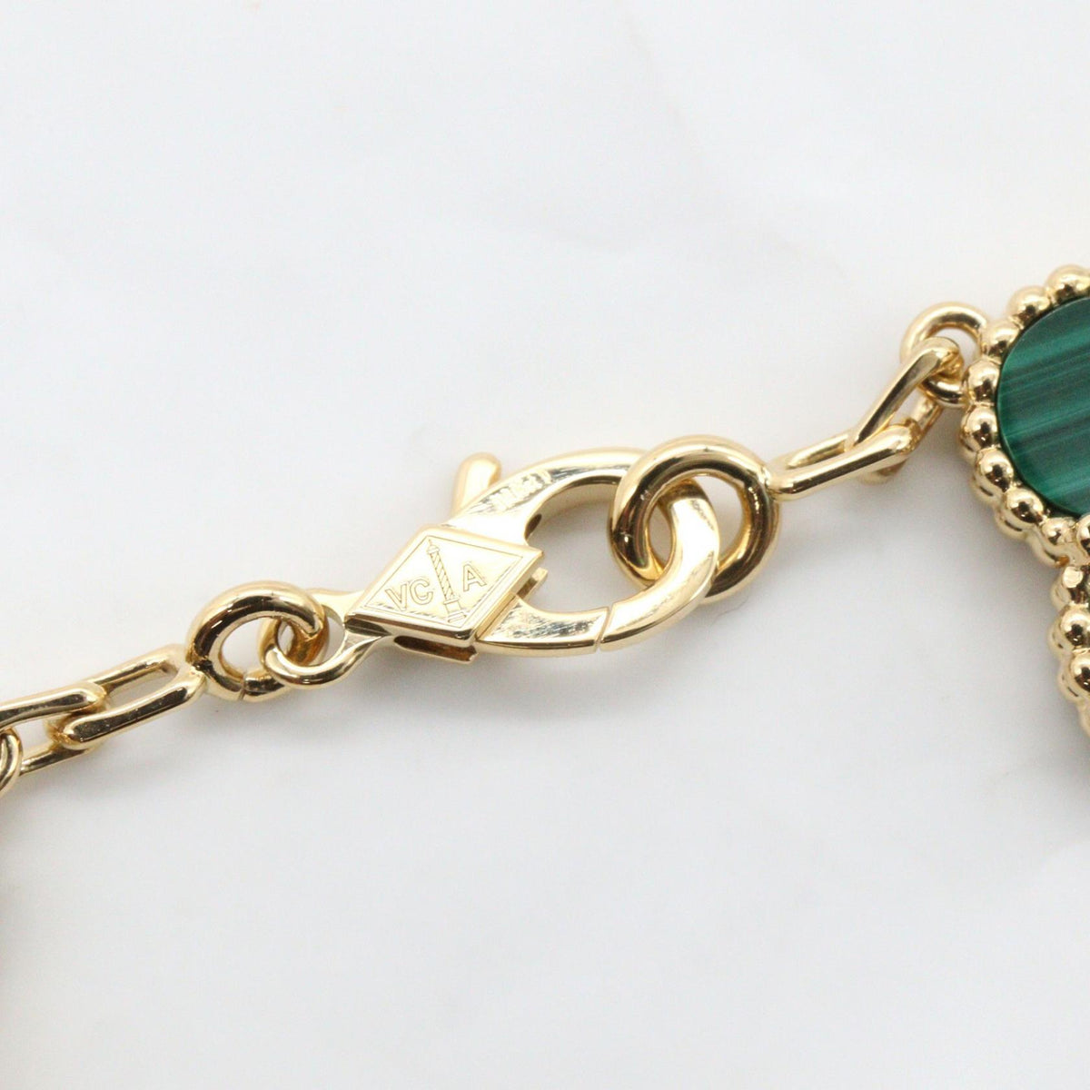 Van Cleef & Arpels Malachite Bracelet
