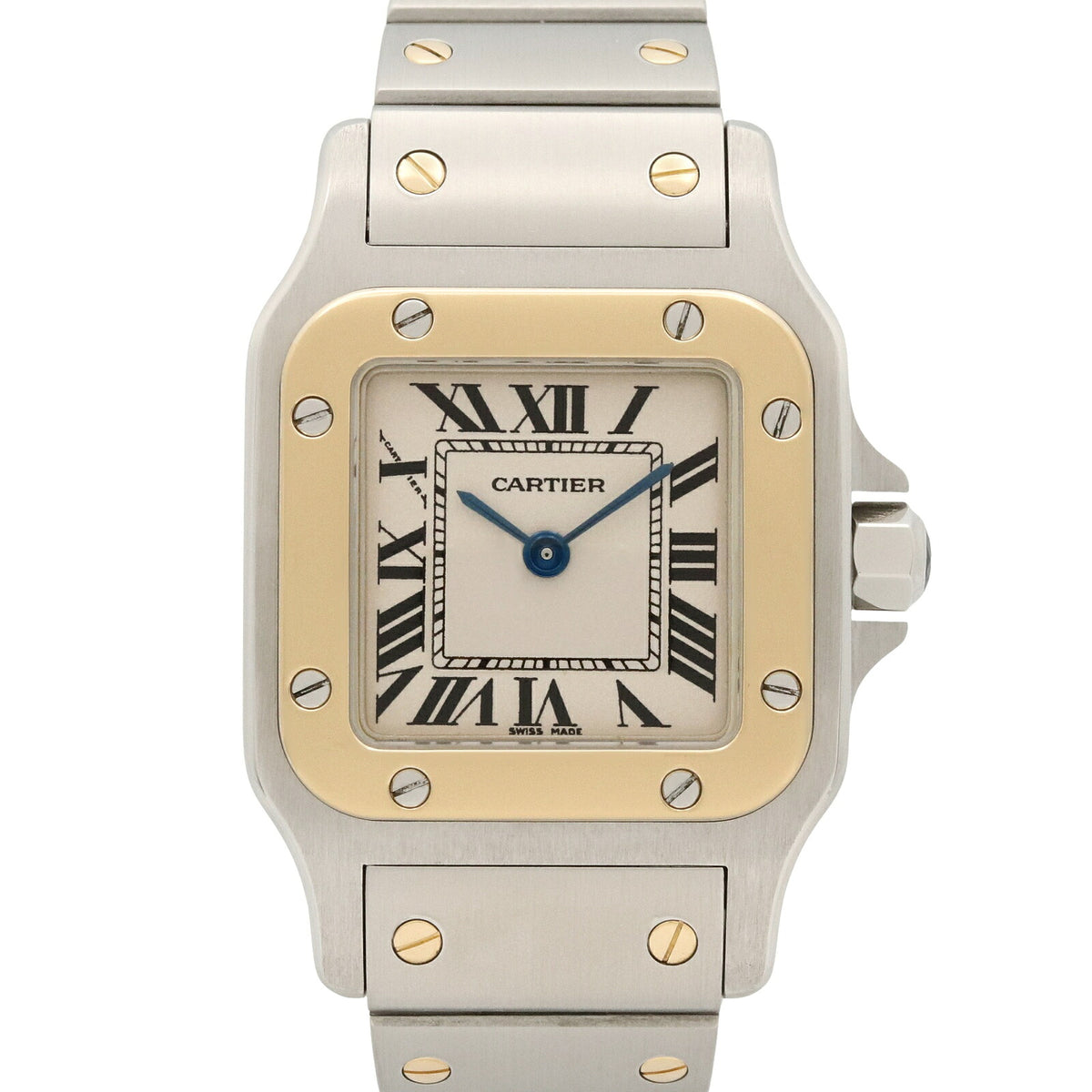 CARTIER Santos Galbee SM K18 Steel Watch