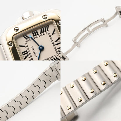 CARTIER Santos Galbee SM K18 Steel Watch
