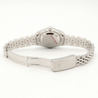 ROLEX Datejust K18WG SS Pink Dial Watch