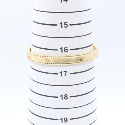 Van Cleef & Arpels Perlee Signature K18 Gold Bangle Size M