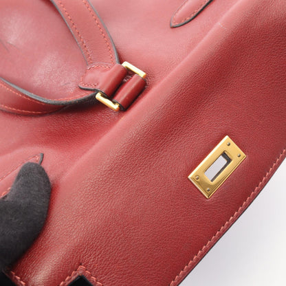 HERMES Kelly Ad PM Veau Backpack Bordeaux