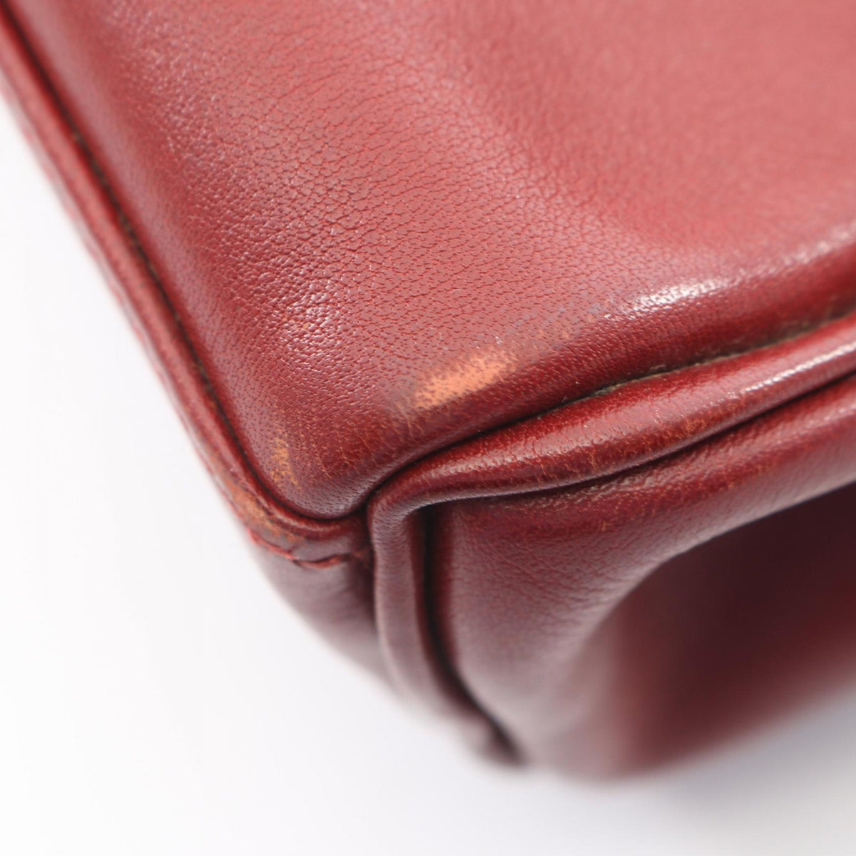 HERMES Kelly Ad PM Veau Backpack Bordeaux