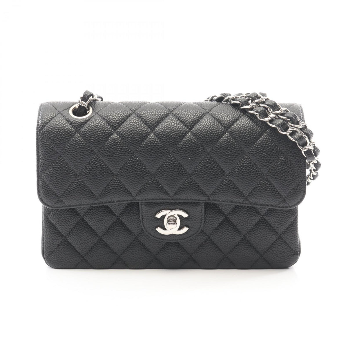 CHANEL Matelasse Double Flap Shoulder Bag