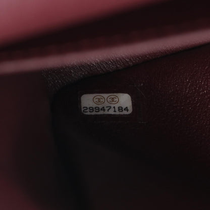 CHANEL Black Lambskin Shoulder Bag