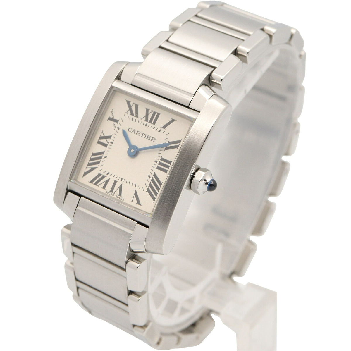 CARTIER Tank Française SM Steel Watch