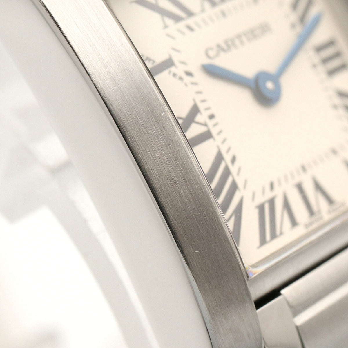 CARTIER Tank Française SM Steel Watch