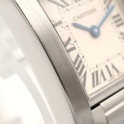 CARTIER Tank Française SM Steel Watch