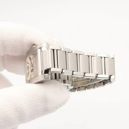 CARTIER Tank Française SM Steel Watch