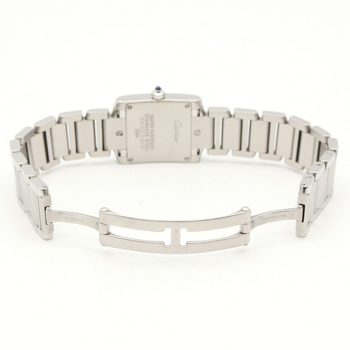 CARTIER Tank Française SM Steel Watch