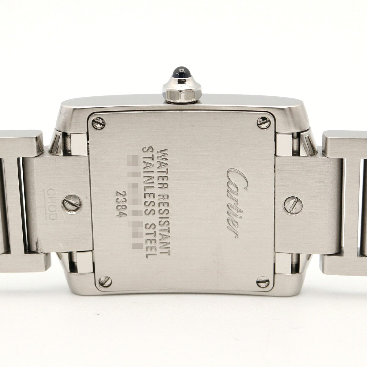 CARTIER Tank Française SM Steel Watch