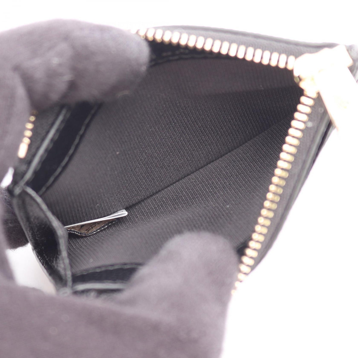 Furla Gardenia S Leather Coin Case Black