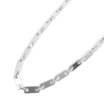 CARTIER Figaro White Gold Necklace