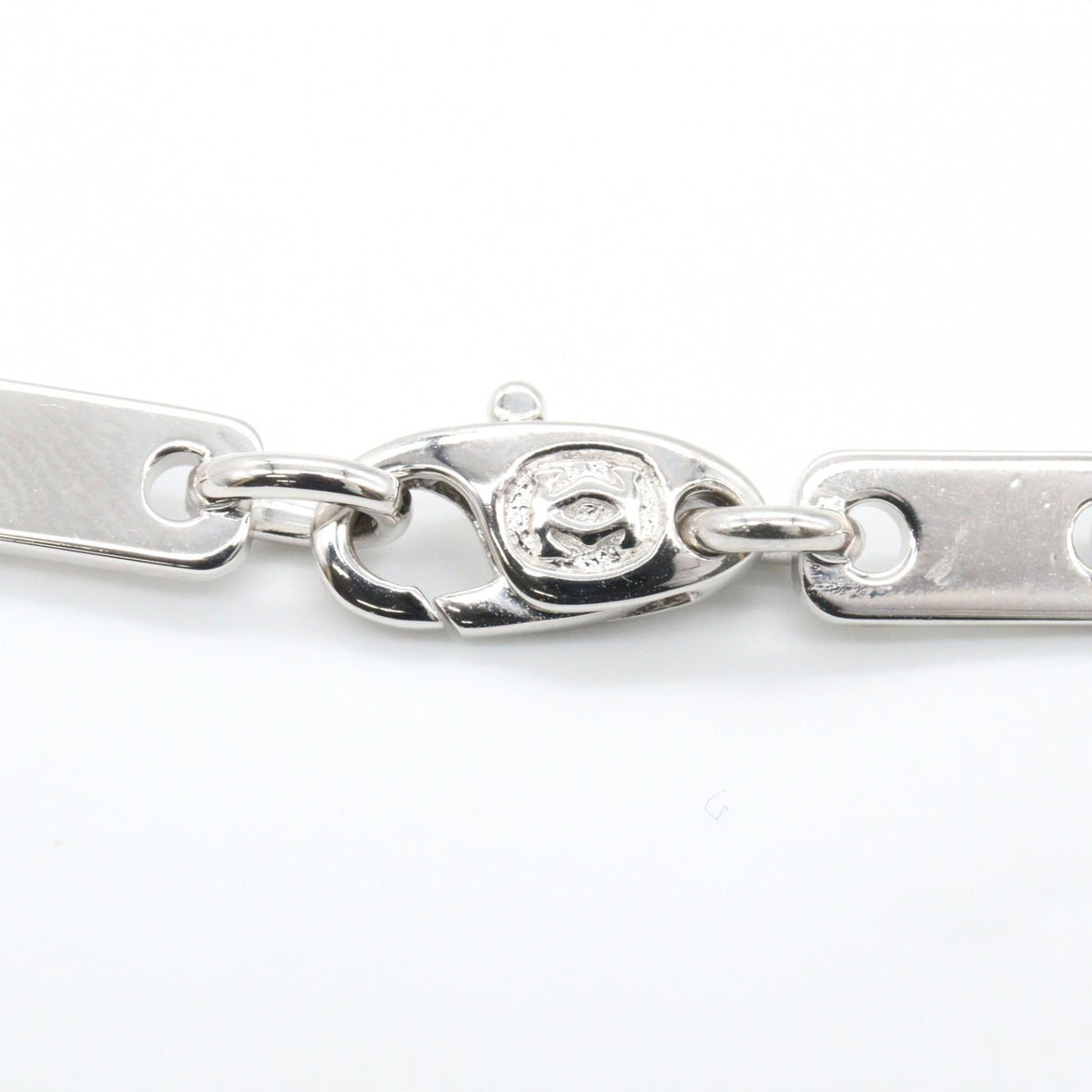 CARTIER Figaro White Gold Necklace