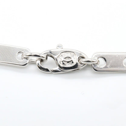 CARTIER Figaro White Gold Necklace