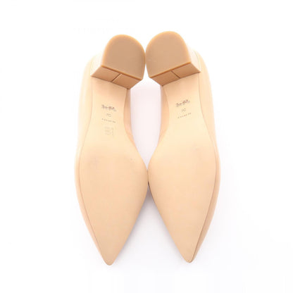COACH Beige Leather Pumps Size US 7
