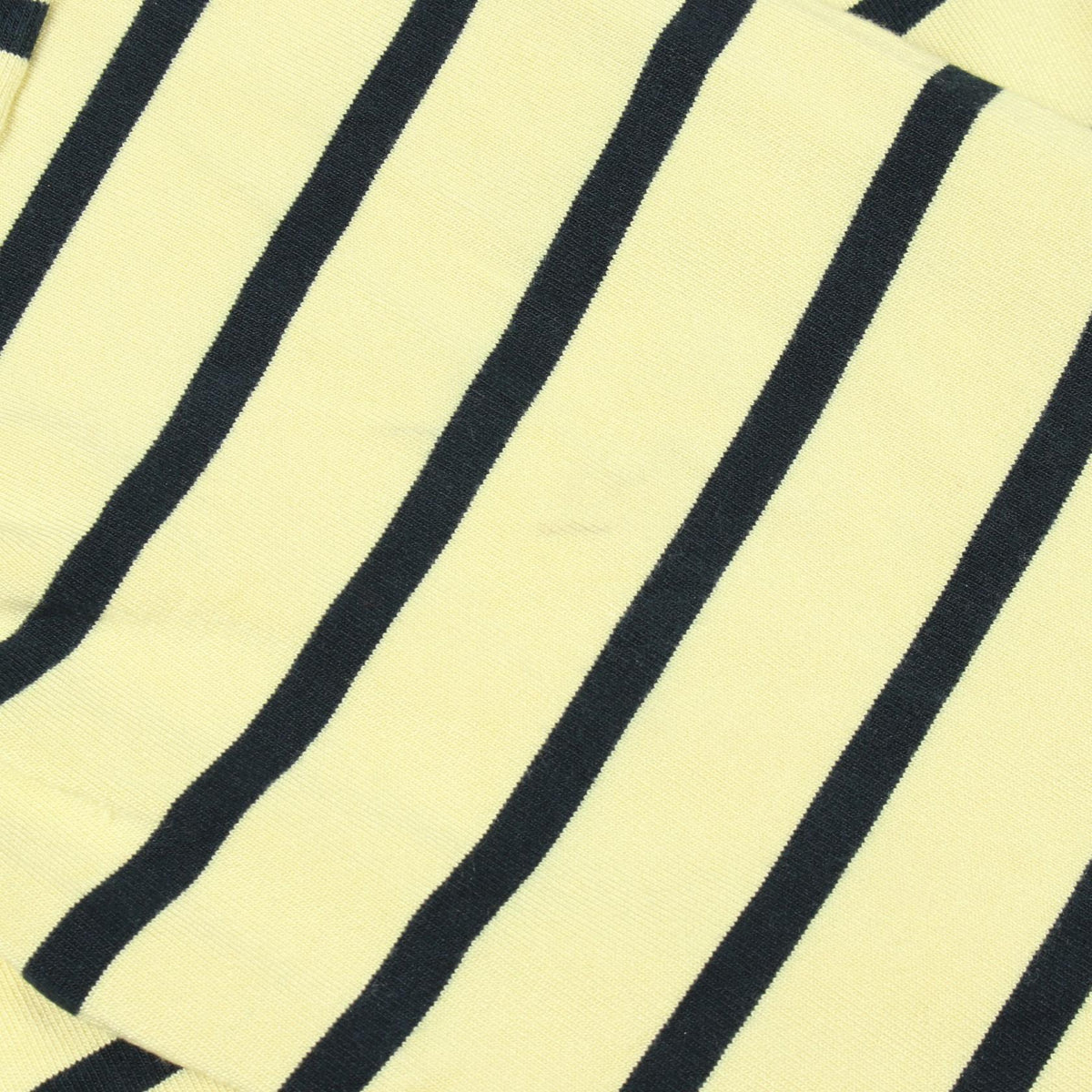 LOUIS VUITTON Striped Silk-Nylon Long Top Yellow Size S
