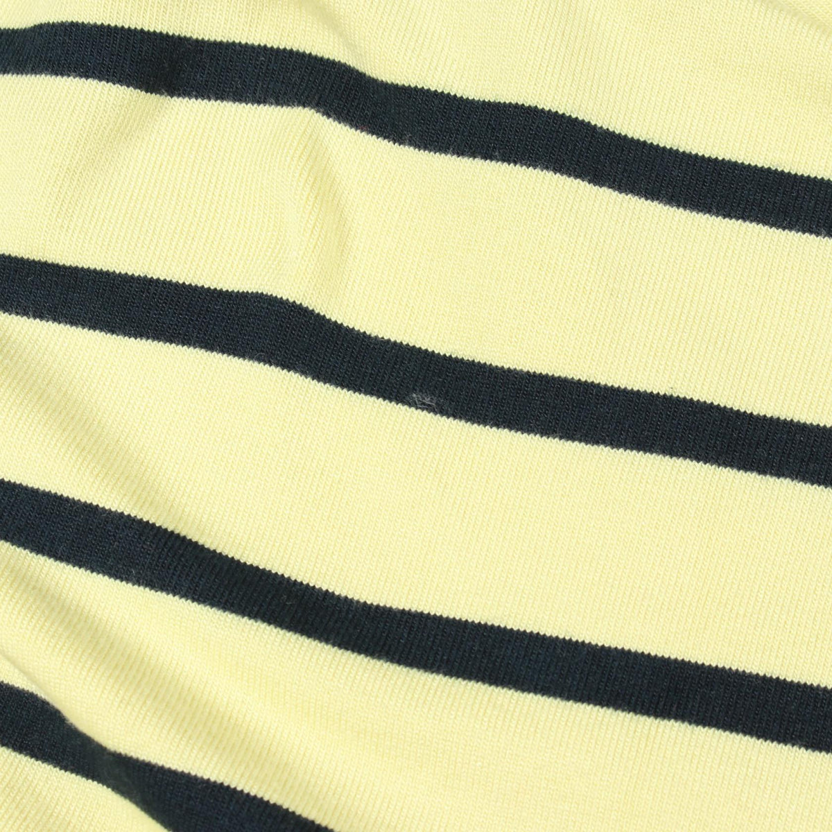 LOUIS VUITTON Striped Silk-Nylon Long Top Yellow Size S