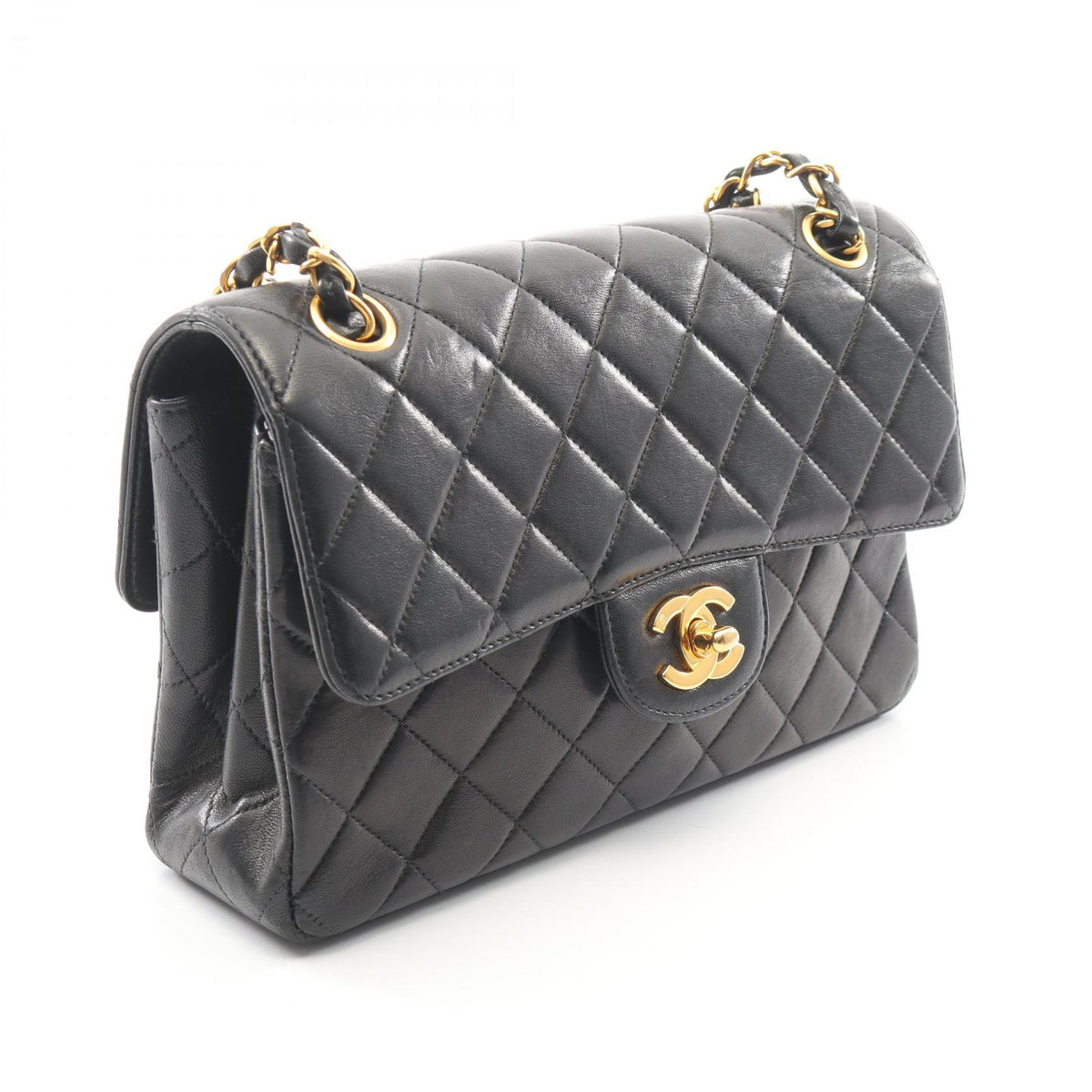 CHANEL Matelasse Double Face Bag, Black
