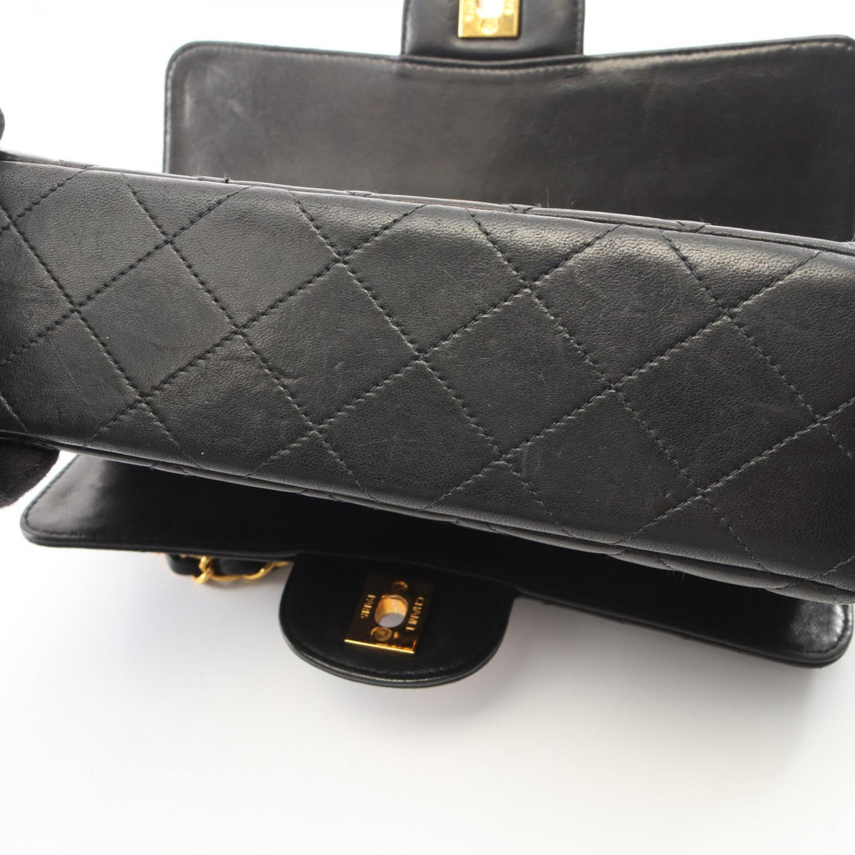 CHANEL Matelasse Double Face Bag, Black