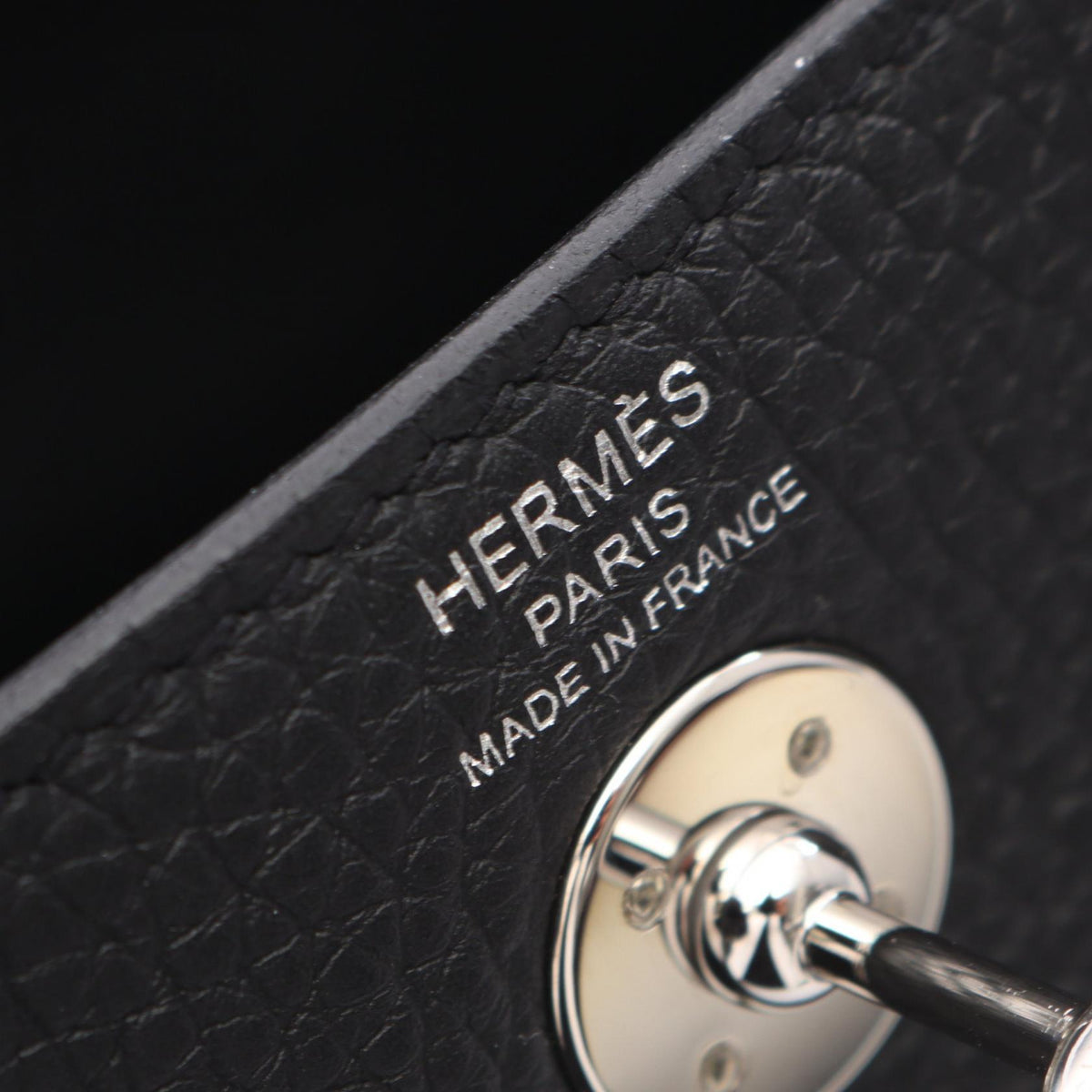 HERMES Lindy Mini Clemence Leather Shoulder Bag