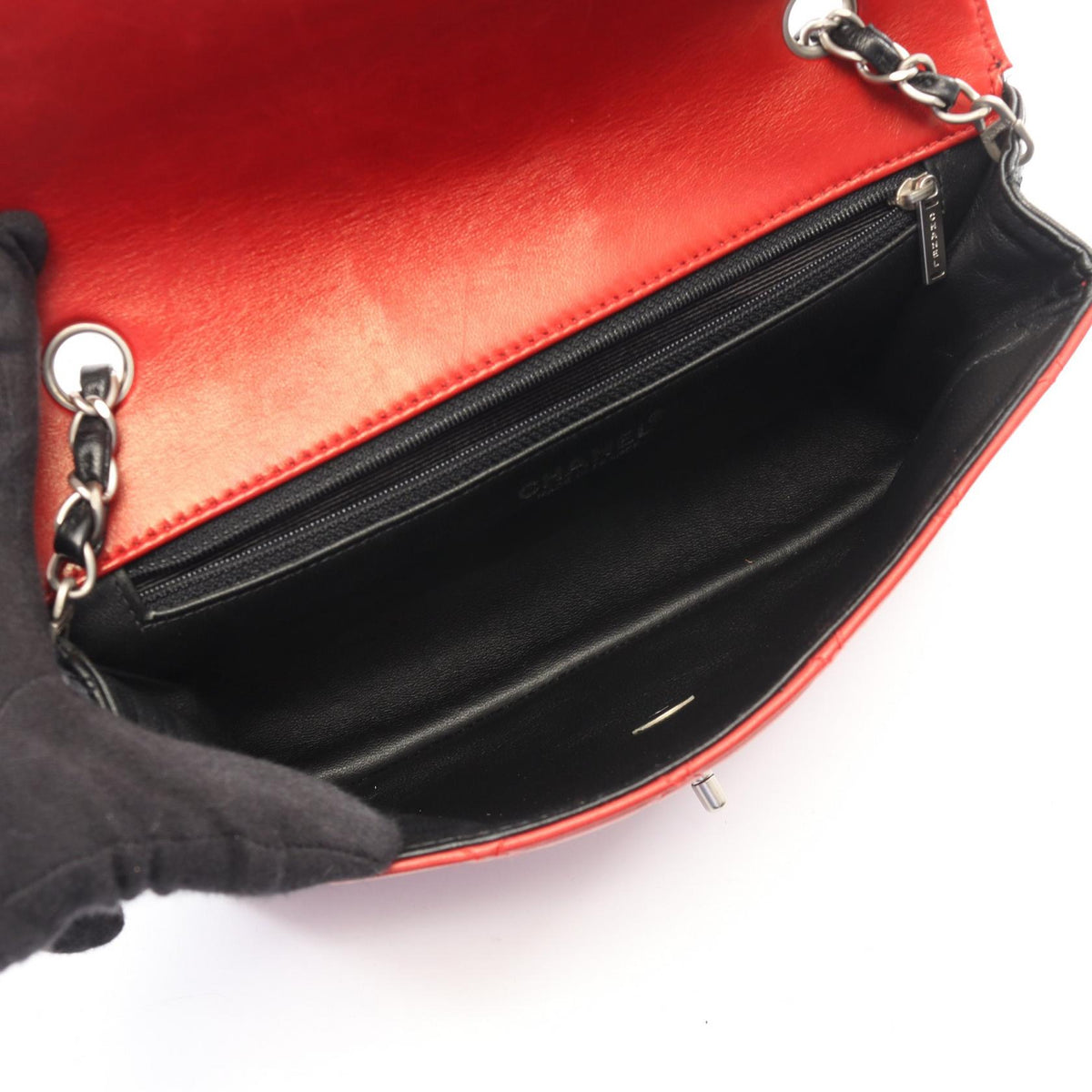 CHANEL Matelassé Single Flap Shoulder Bag