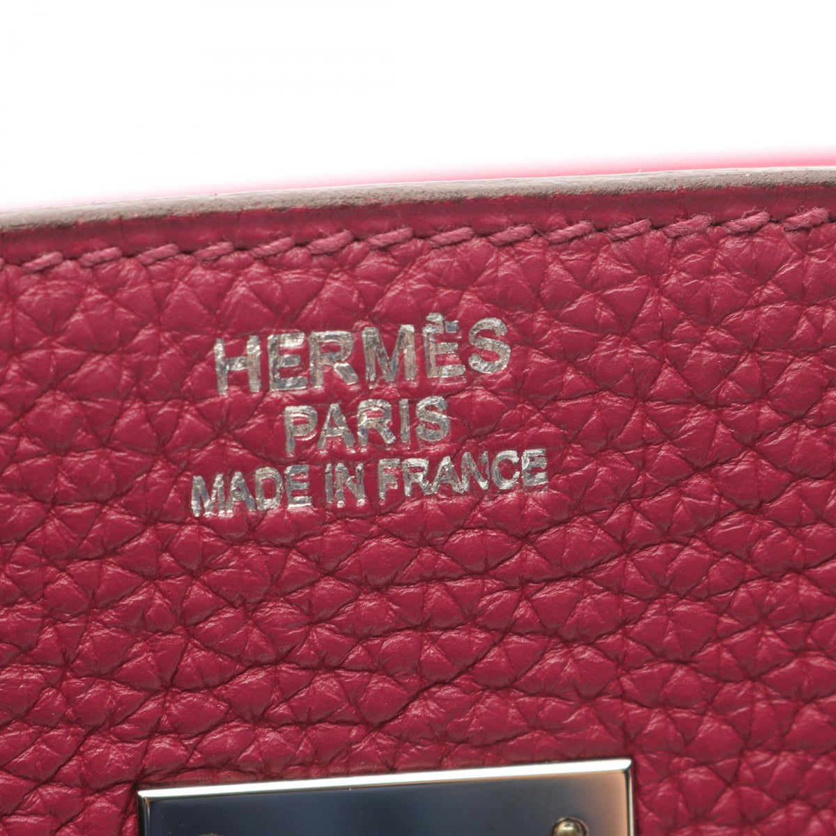 HERMES Birkin 35 Tosca Pink HW Handbag