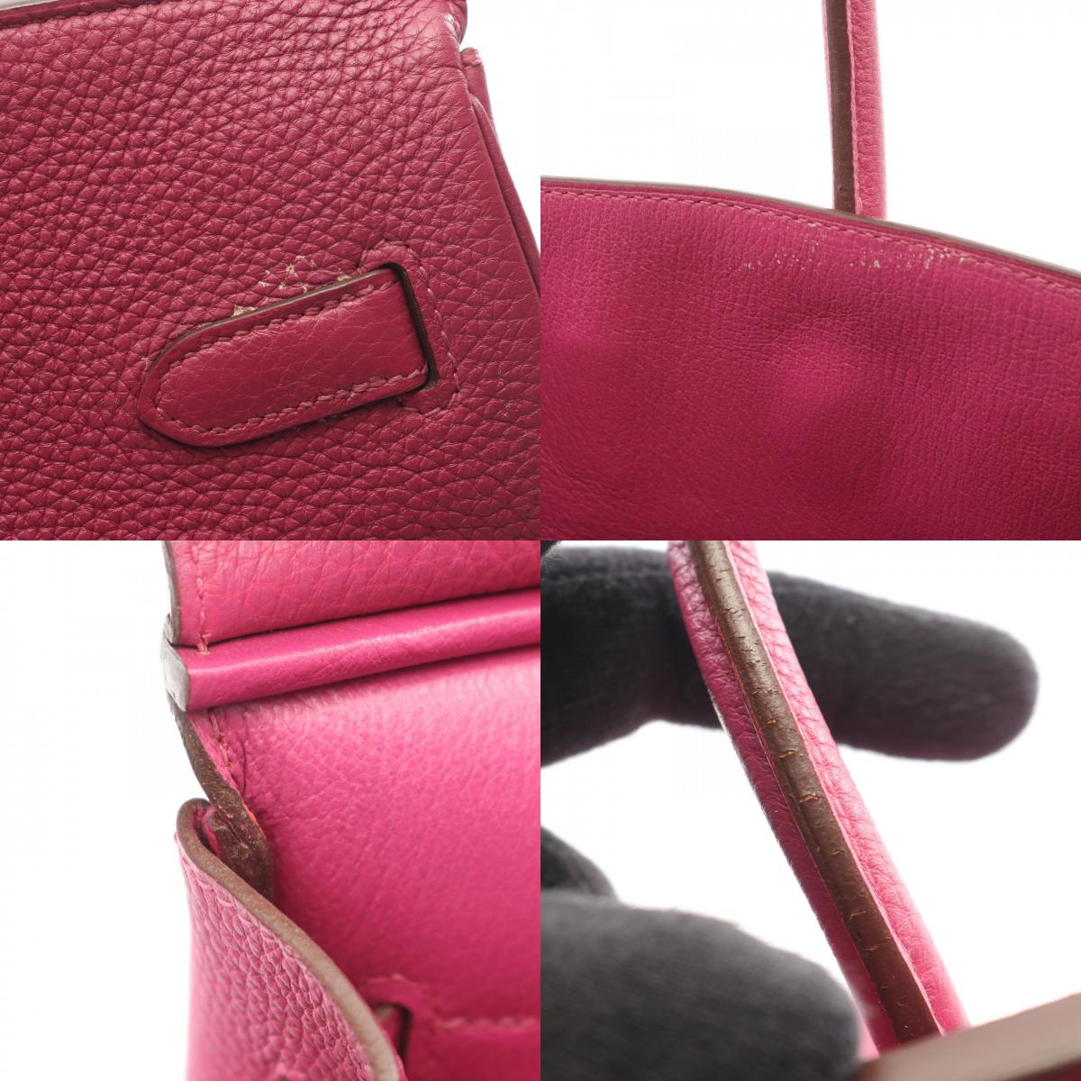 HERMES Birkin 35 Tosca Pink HW Handbag