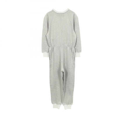 LOUIS VUITTON Heart Patch Rayon Jumpsuit Gray Size S