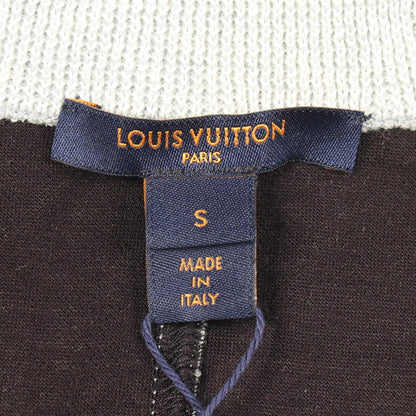 LOUIS VUITTON Heart Patch Rayon Jumpsuit Gray Size S