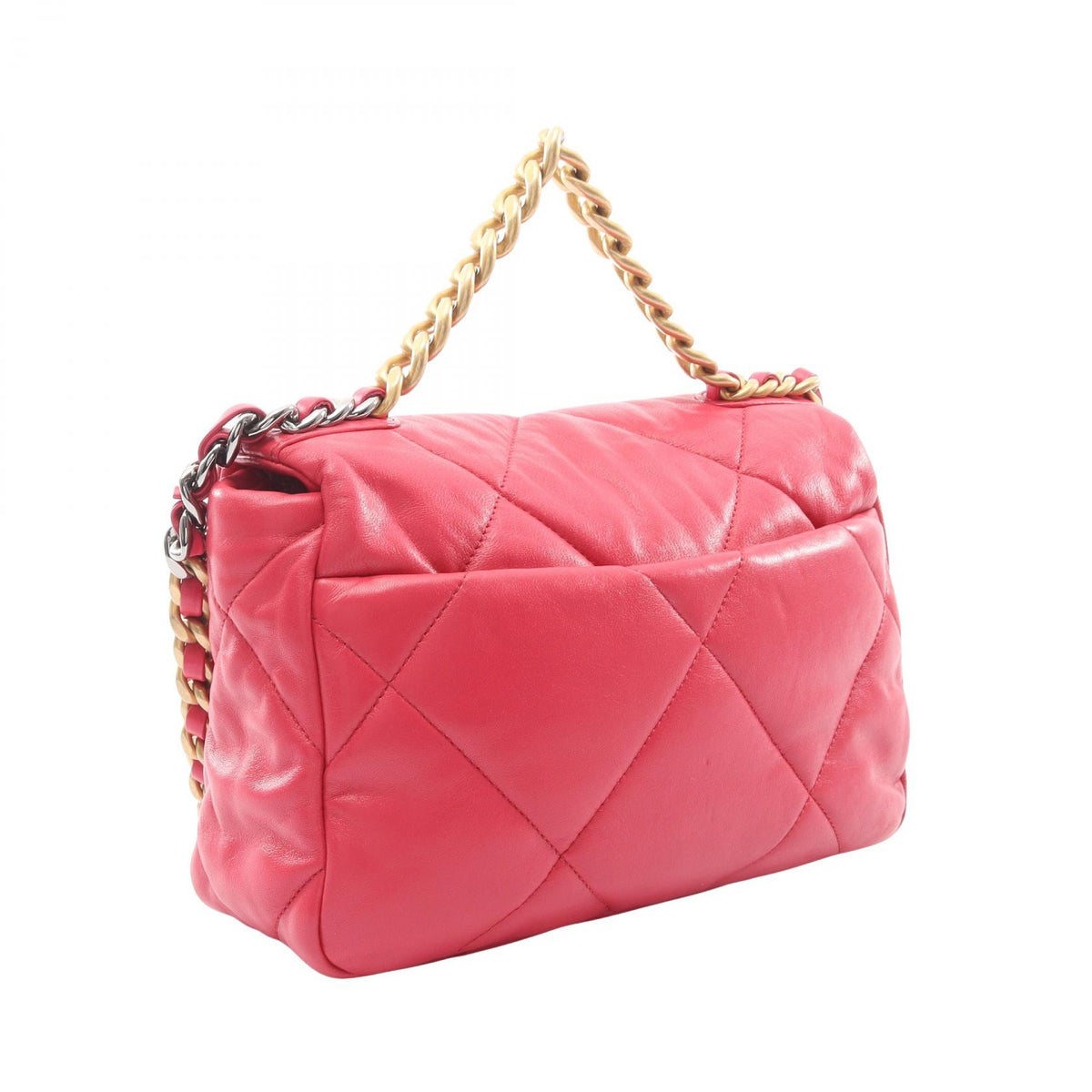 CHANEL 19 Matelasse Lambskin Bag Pink