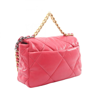 CHANEL 19 Matelasse Lambskin Bag Pink